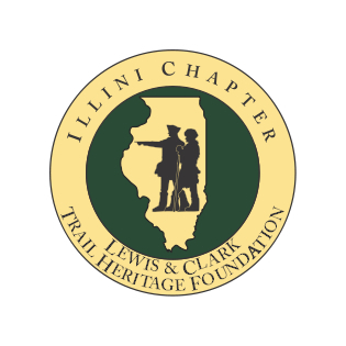 Chapter logo with Lewis and Clark pointing west