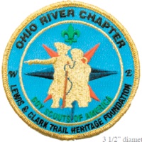 Image of the Ohio River Scout Patch